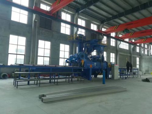 無(wú)地坑型材拋丸機(jī)